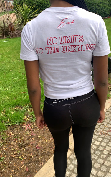 NO LIMIT - EMBROIDERED T-SHIRT