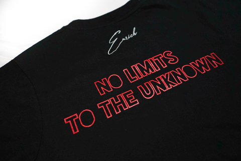 NO LIMIT - EMBROIDERED T-SHIRT